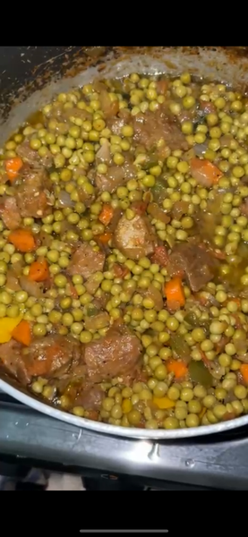 Ragoût de Pois et Viande