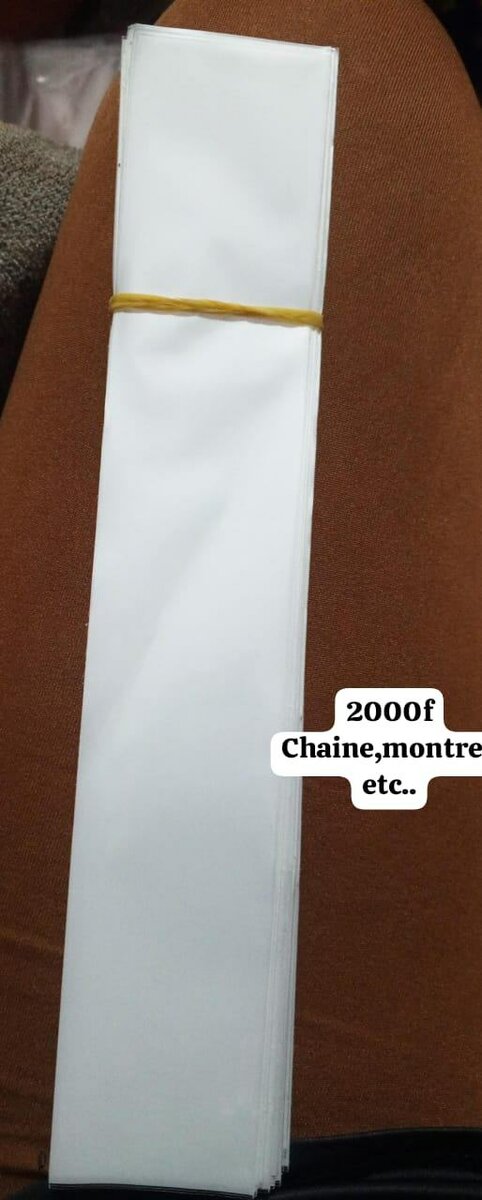 Sachet pour chaînes