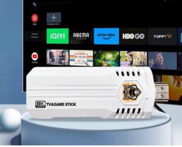 Flick Game & TV Stick (2 wireless controller & Remote)