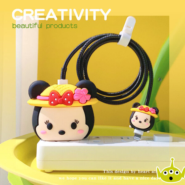 Câble de Charge Dessin Animé