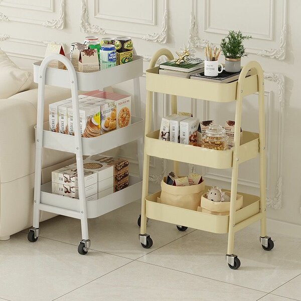 Chariot de Rangement à Roulettes