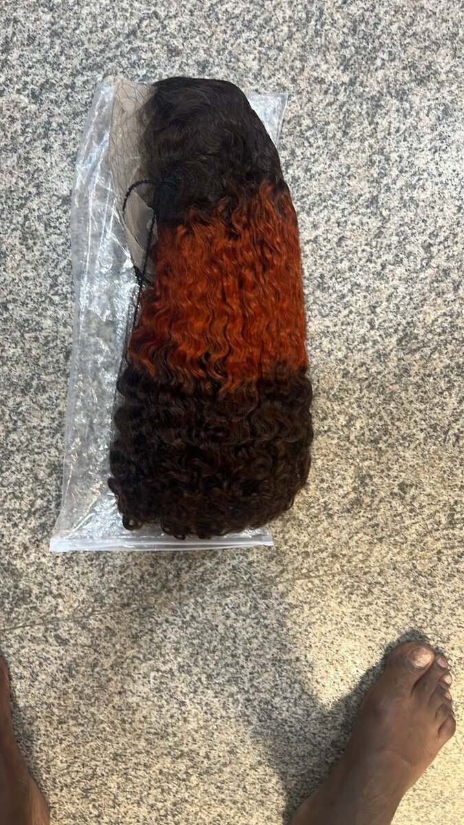 Perruque water wave taille 18