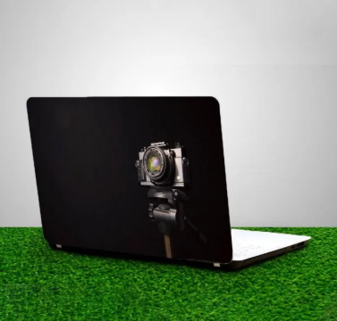 Camera Laptop Back Skin - Laptop Back Skin-Laptop Skin Vinyl Sticker Decal, 13 13.3 14.6 15 15.4 15.6 inch Laptop Skin Sticker Cover For All Laptops