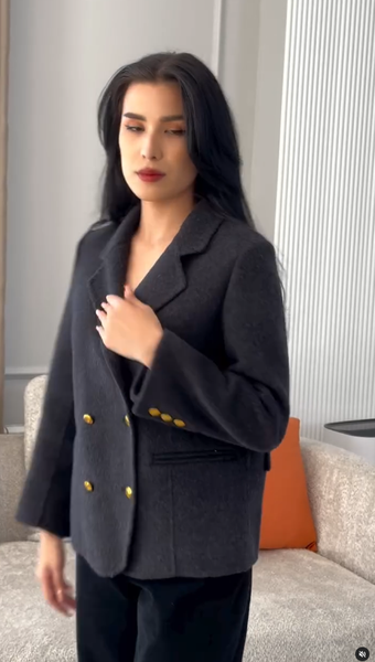 пиджак черный