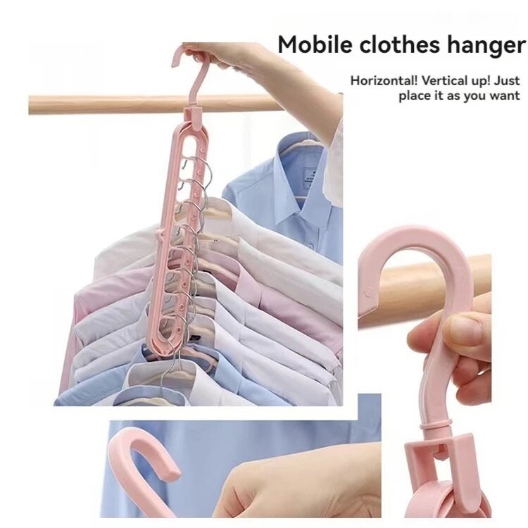 Space saving hangers