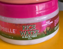 ✅Mielle rice water clay masque.