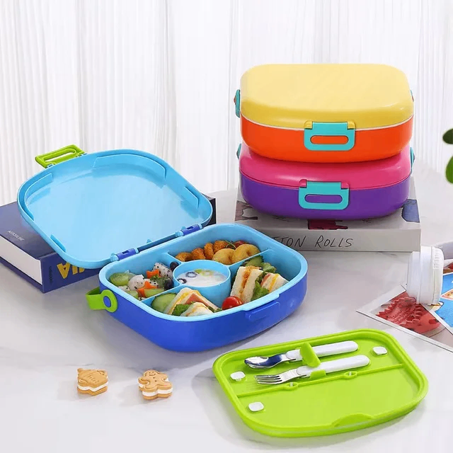 4 Compartment Tiffin Lunch Box
