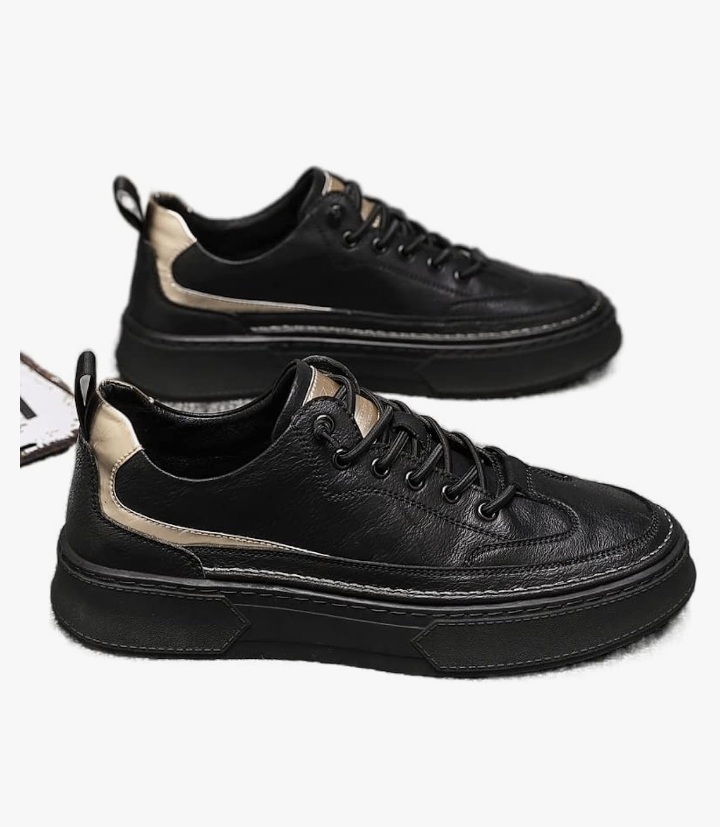 Genuine Leather Men's Casual Leather Shoes