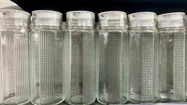 Germany Glass jar....very authentic