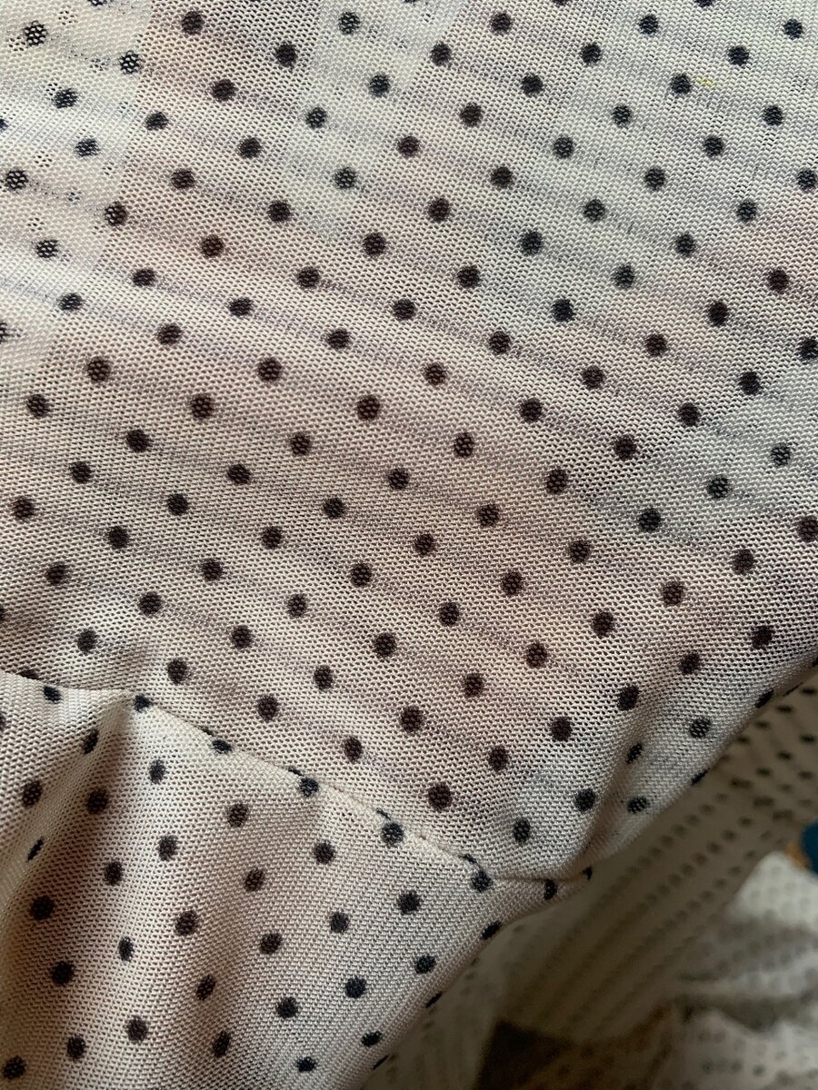 Jupe longue à pois élégante