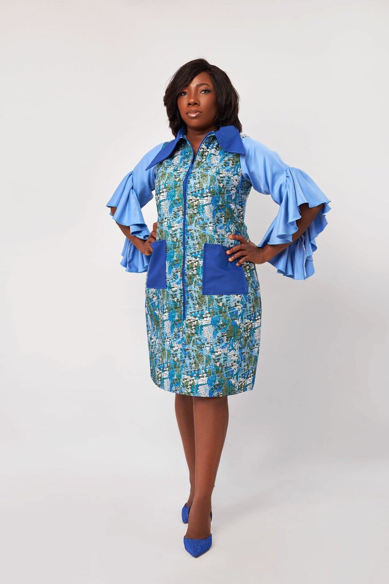 Ohemaa straight dress