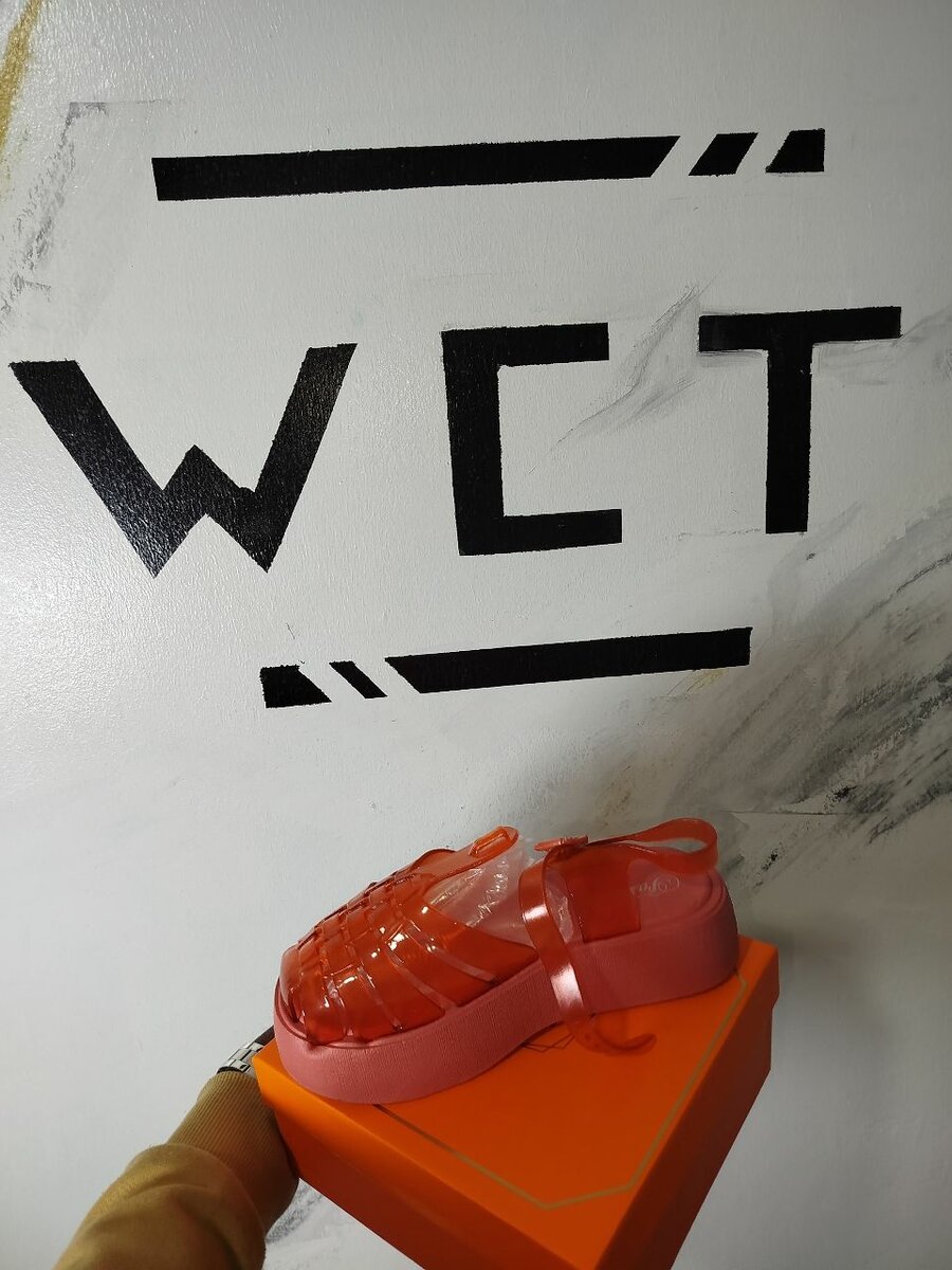 Sandales Jelly Colorées Été