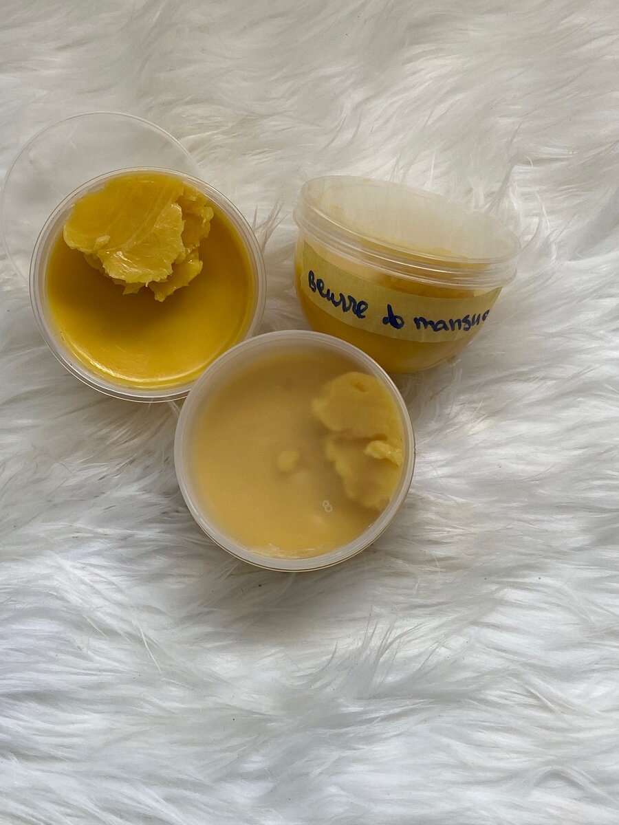 Beurre de mangue naturel