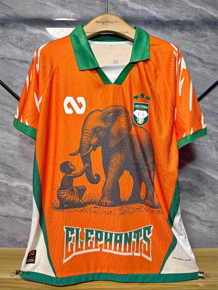 Maillot Éléphants Côte d'Ivoire