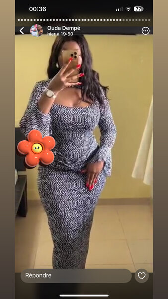 Robe Élégante Imprimée