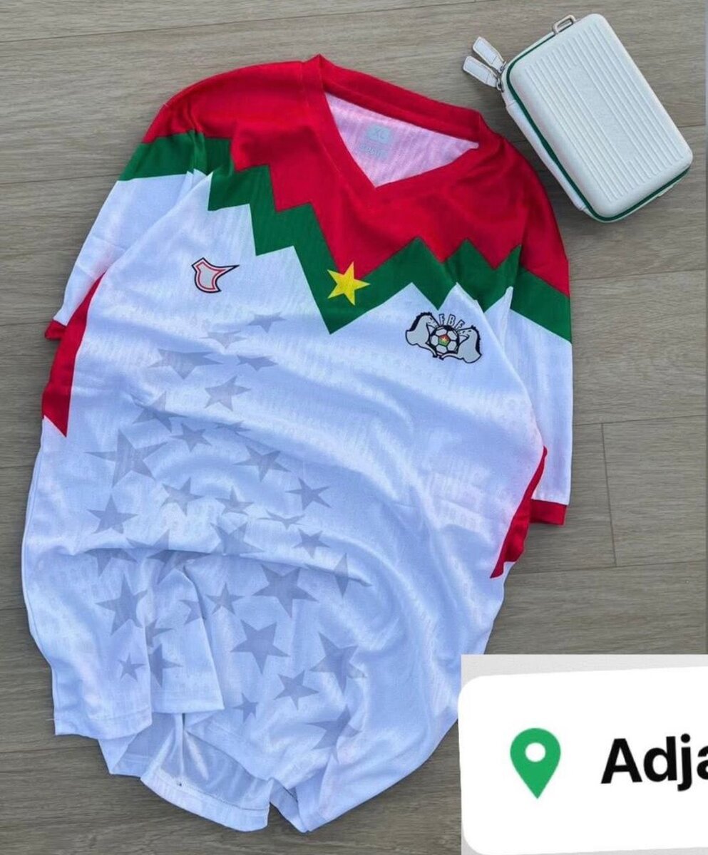 Maillot du burkina Faso