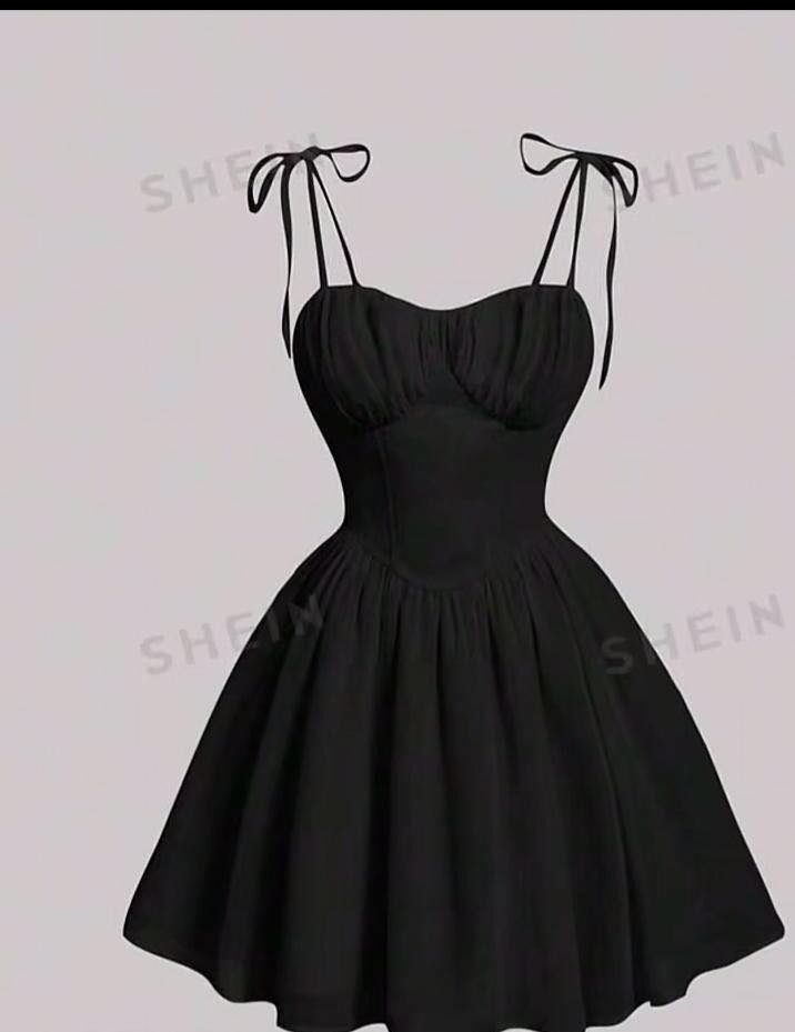 Robe Évasée à Bretelles