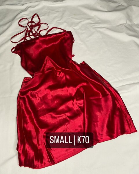 Beautiful Women's Pajama Dress red