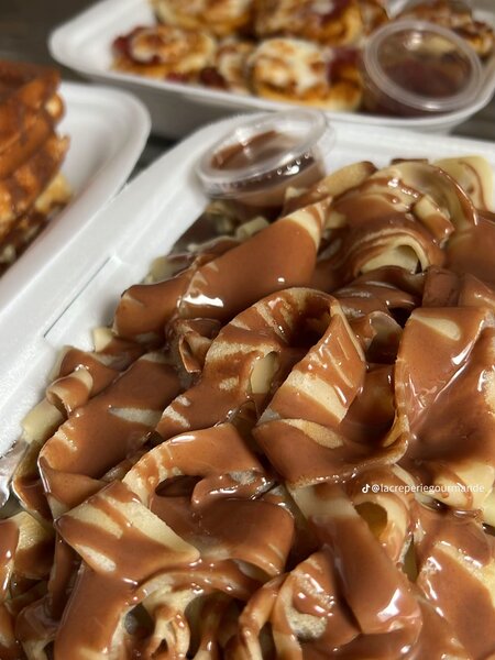 Fetucine de crepe au Nutella