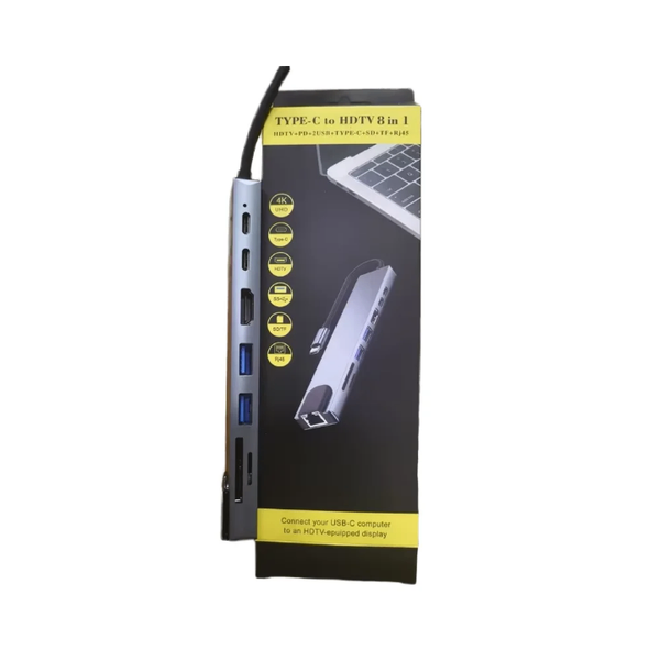 Adaptateur USB-C 8-en-1