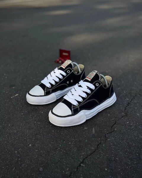 Baskets Noires Maison Yasuhiro