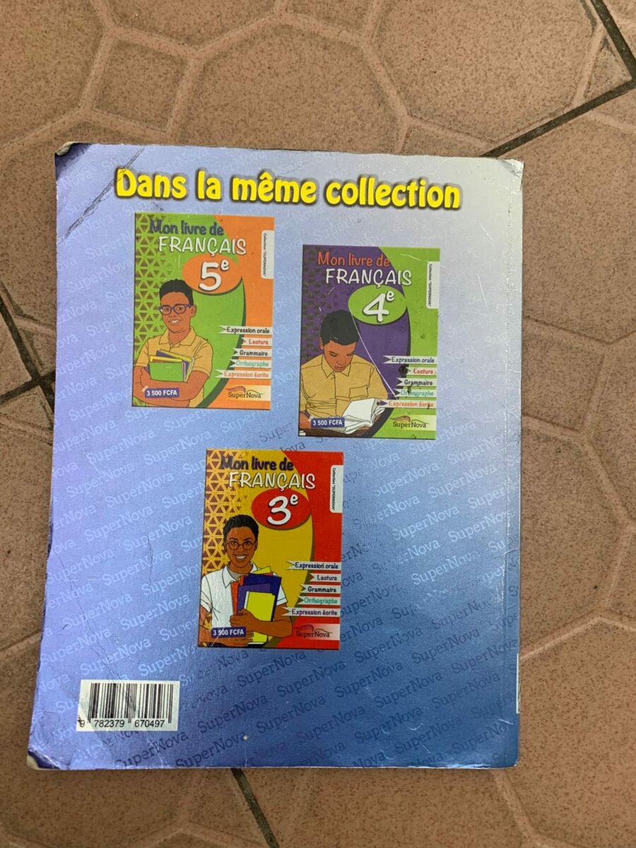 Livre Français 6e SuperNova