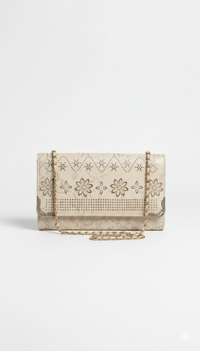 Clutch à chaîne élégante