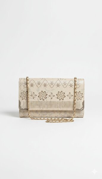 Clutch à chaîne élégante