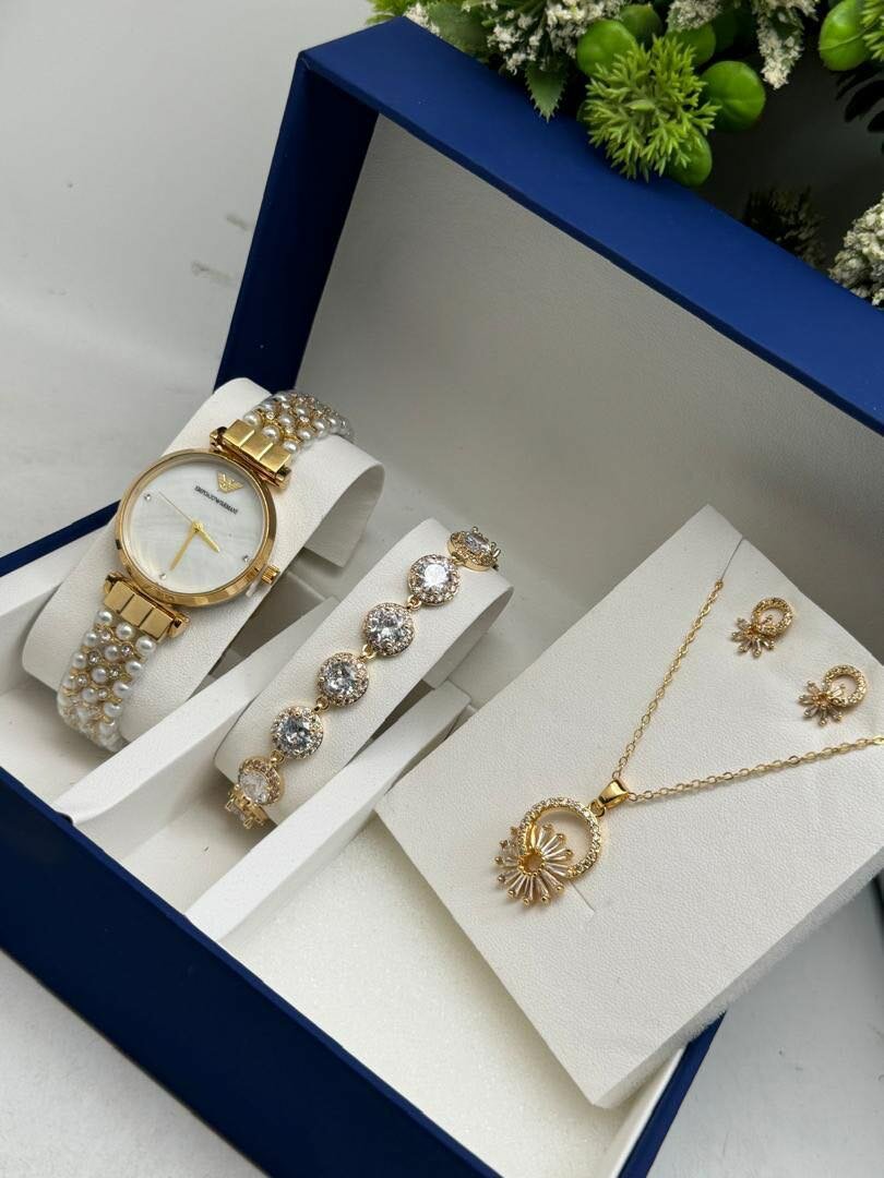 Watch set for ladies