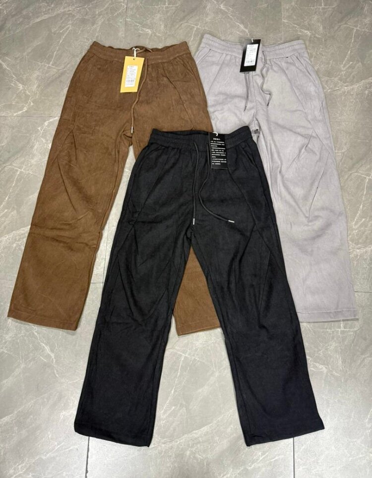 Pantalons en velours pour hommes