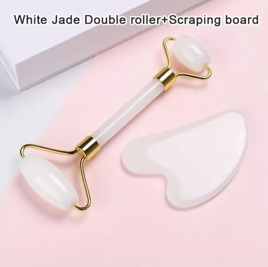 Rouleau de jade et Gua Sha