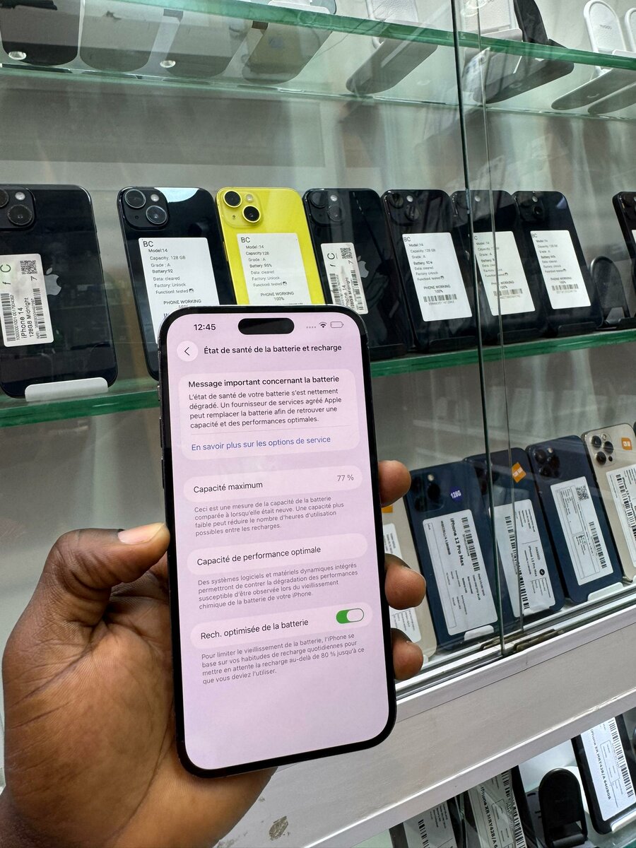 14 pro max 128Go tout dorigin