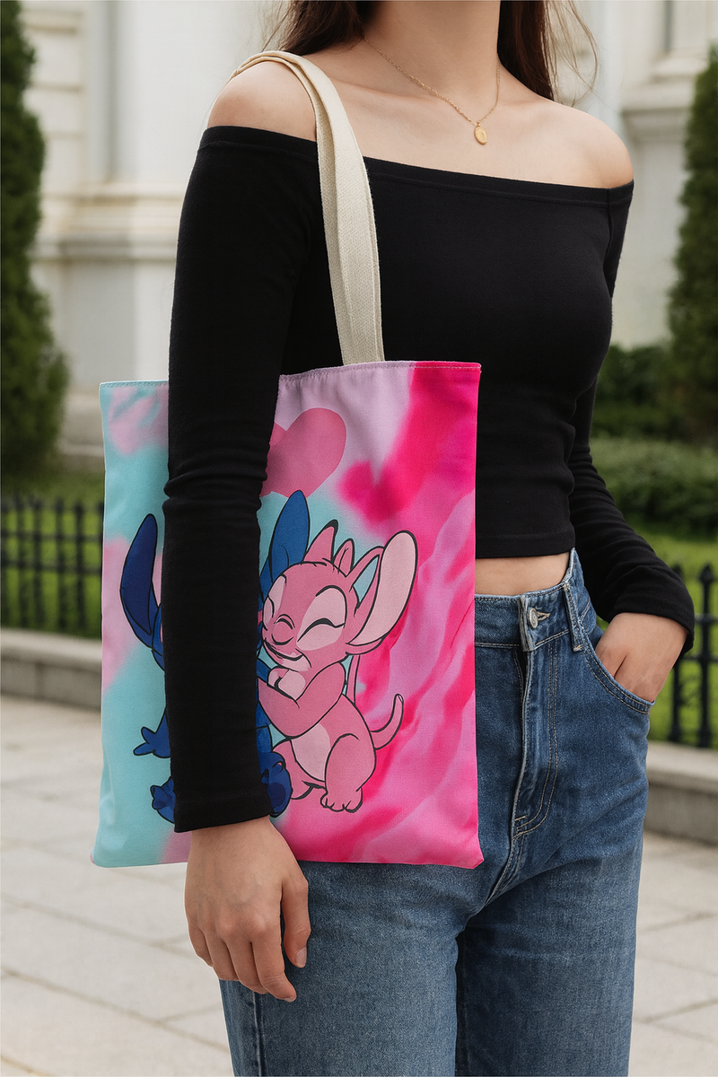 Sac cabas imprimé coloré