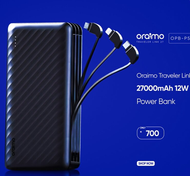 🔋𝗣𝗼𝘄𝗲𝗿 𝘂𝗽 𝘆𝗼𝘂𝗿 𝗮𝗱𝘃𝗲𝗻𝘁𝘂𝗿𝗲𝘀 𝘄𝗶𝘁𝗵 𝘁𝗵𝗲 𝗮𝗹𝗹-𝗻𝗲𝘄 𝗢𝗿𝗮𝗶𝗺𝗼 𝗧𝗿𝗮𝘃𝗲𝗹𝗲𝗿 𝗟𝗶𝗻𝗸 𝟮𝟳 𝗣𝗼𝘄𝗲𝗿 𝗕𝗮𝗻𝗸!