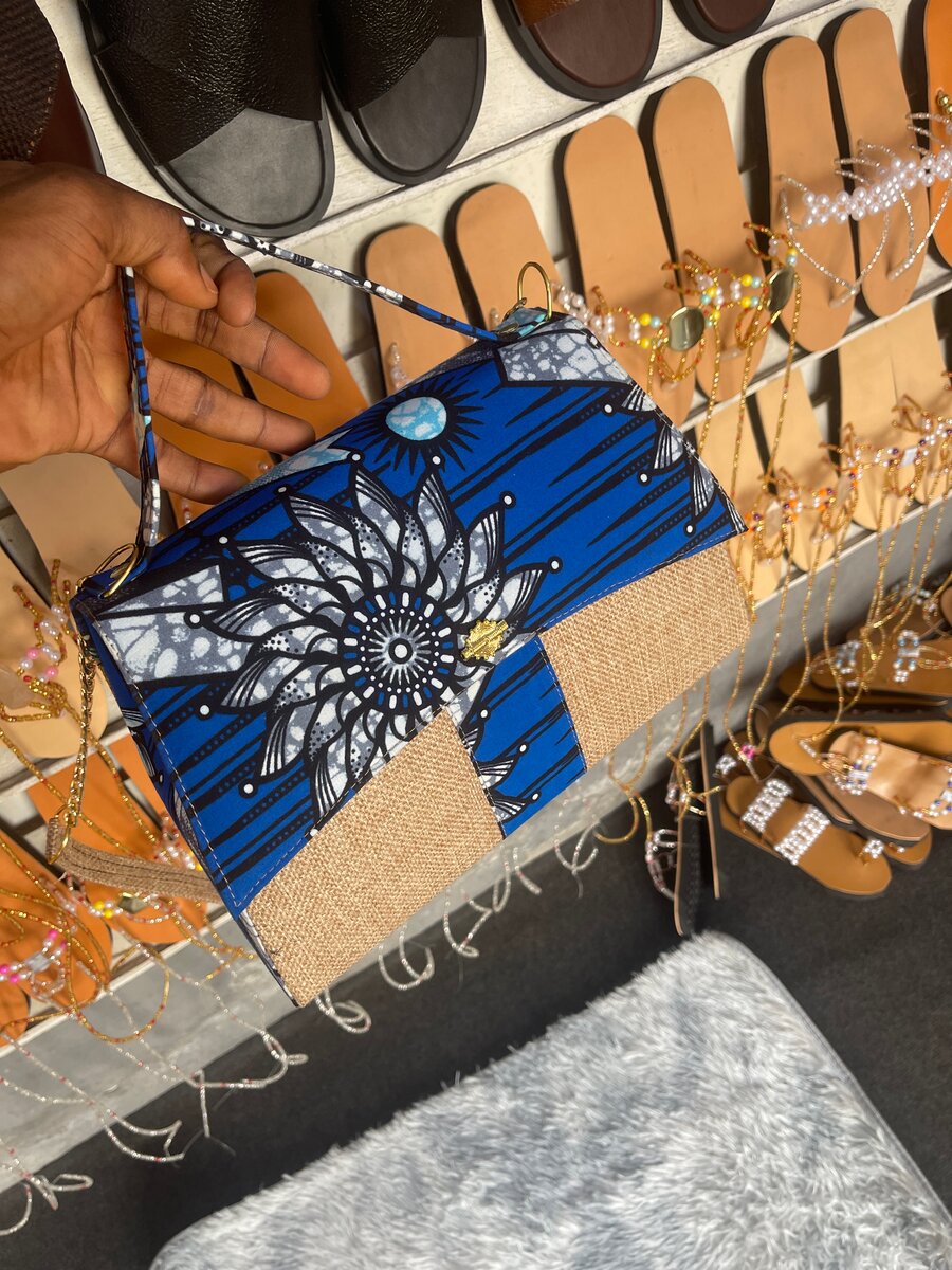 Sac à Main Tissu Africain