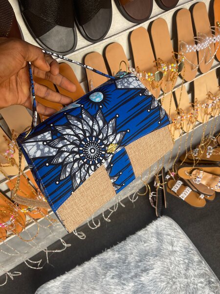 Sac à Main Tissu Africain