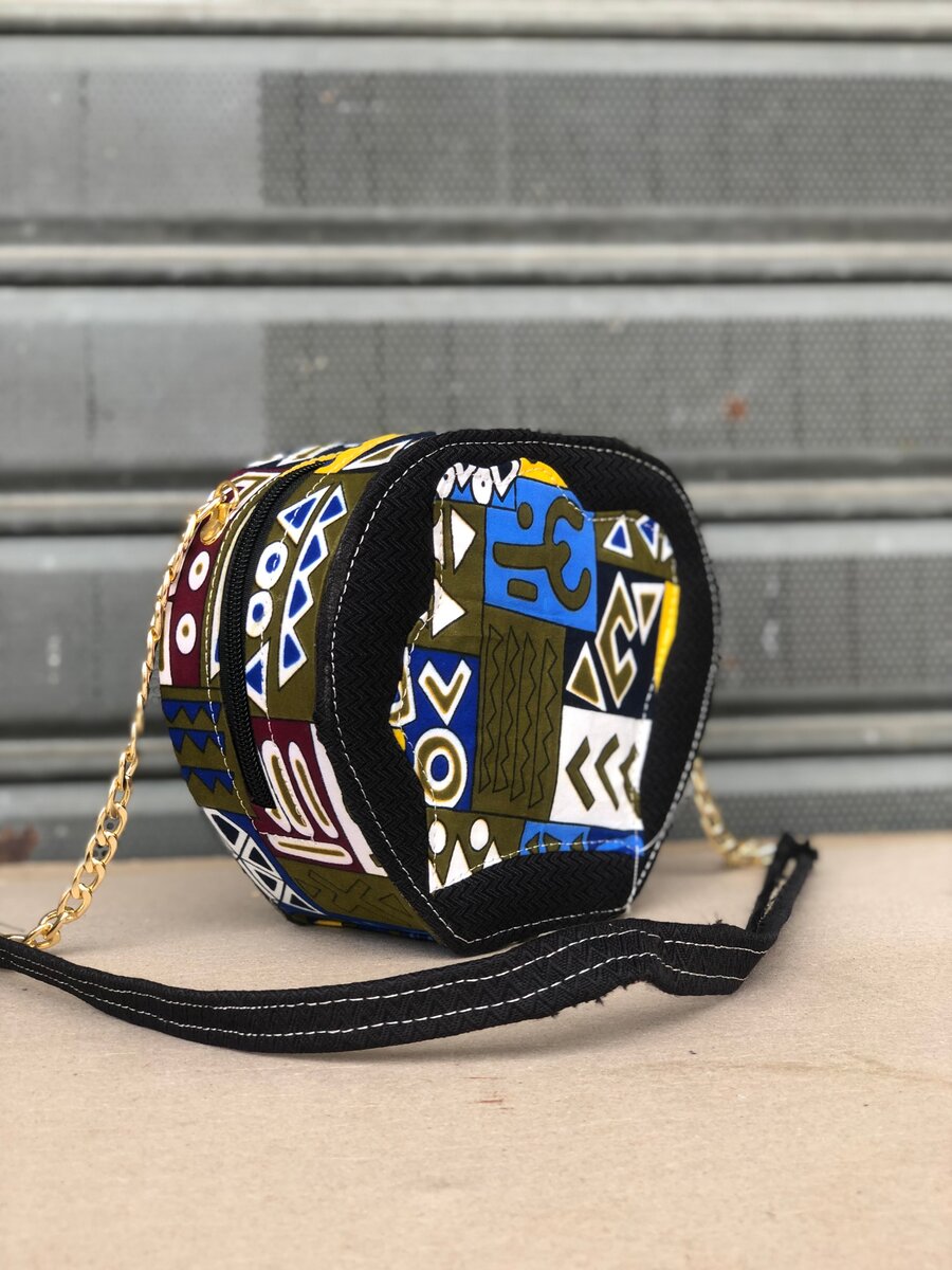 Sac bandoulière africain