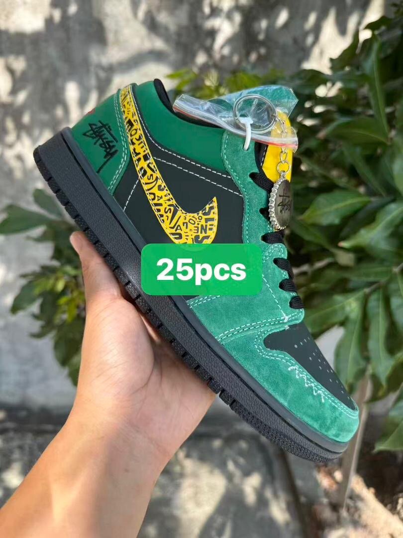 Baskets Trendy Vertes