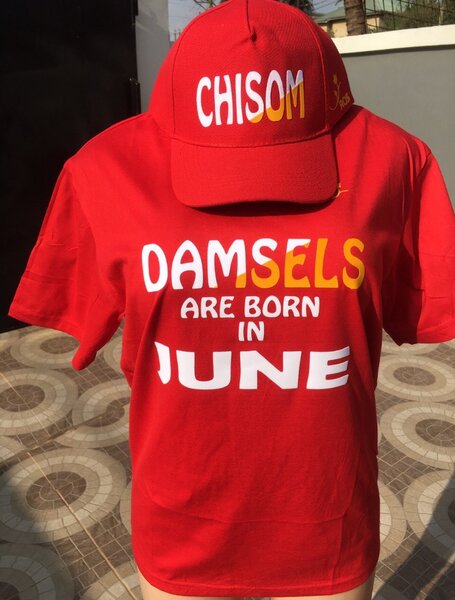 Scripted Birthday Tee and Cap