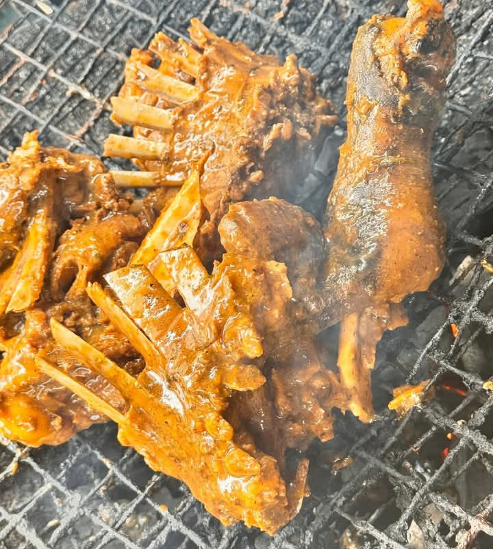 PORC AFRICAIN BRAISÉ