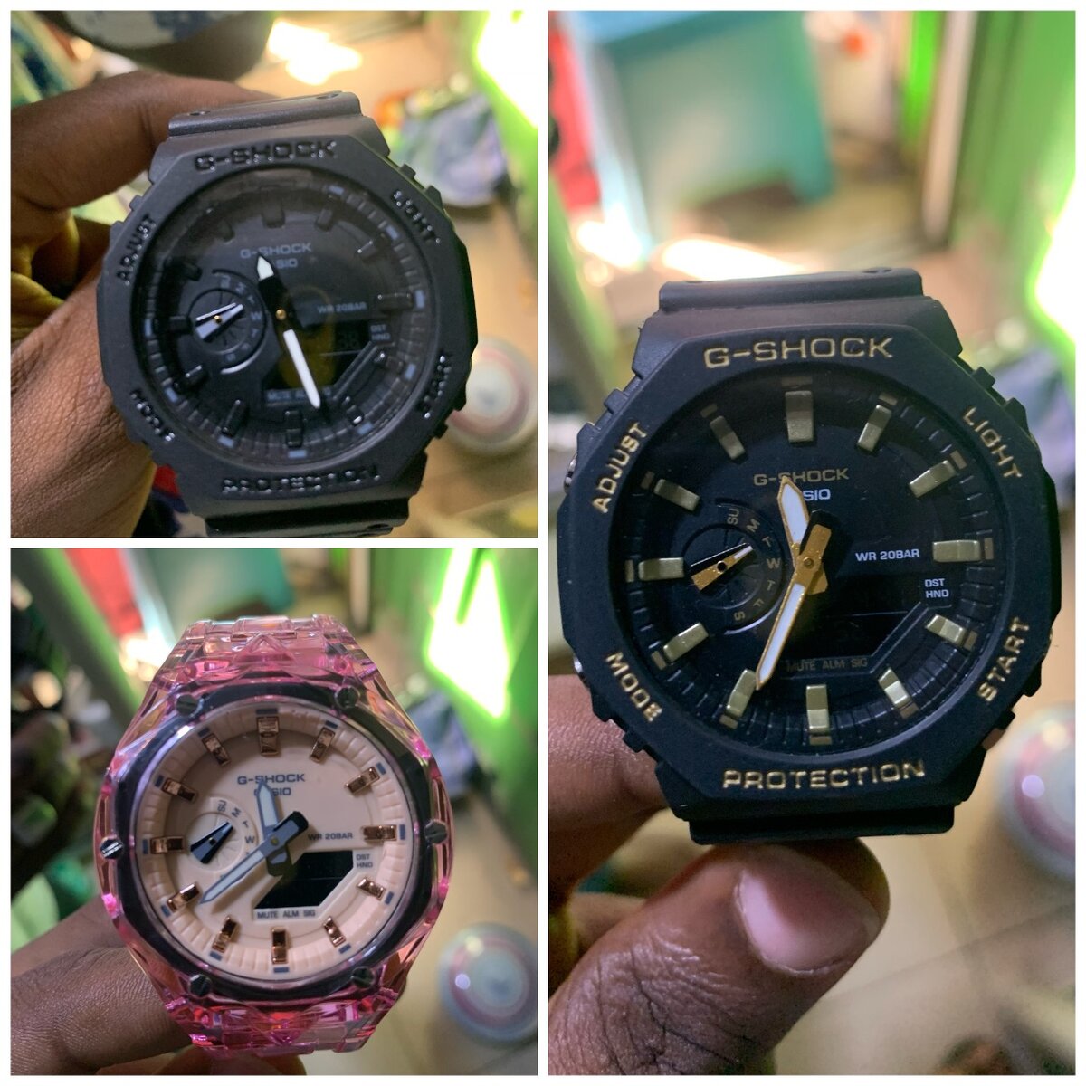 G Shock Casio robber watches