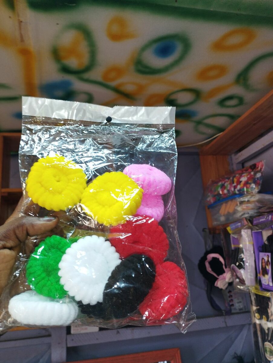 Élastiques à cheveux colorés