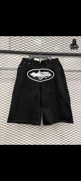 Shorts noirs streetwear