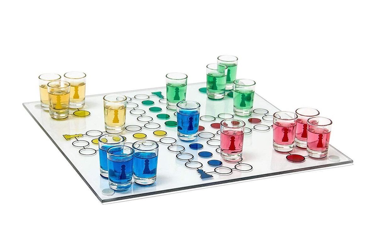 Jeu de Société avec Verres à Shot