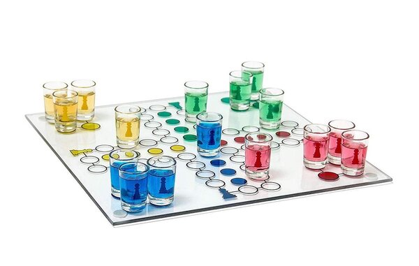 Jeu de Société avec Verres à Shot