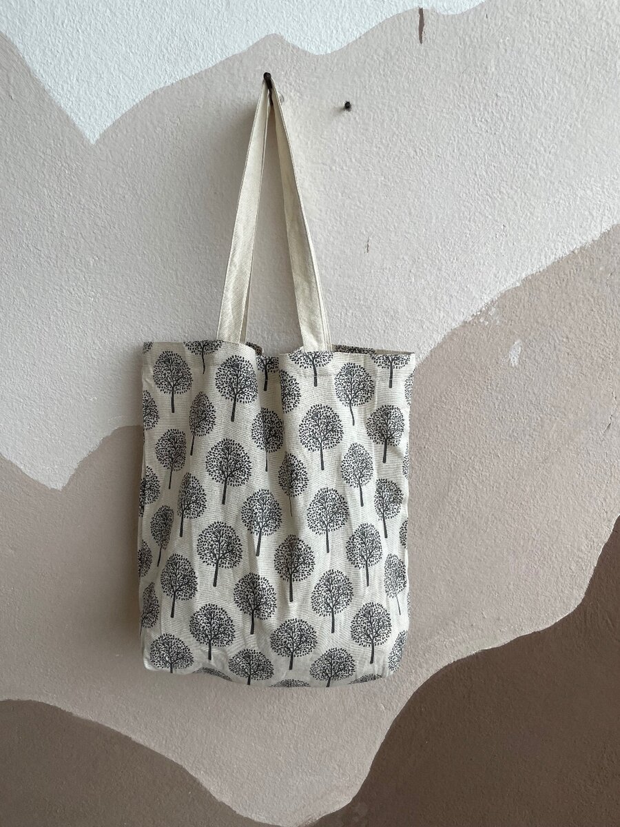 Sac Tote en Coton Arbres