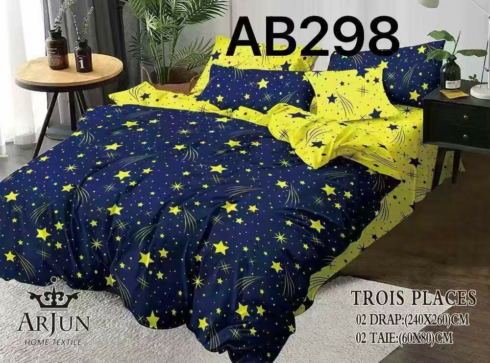 Parure de lit 3 pièces étoiles