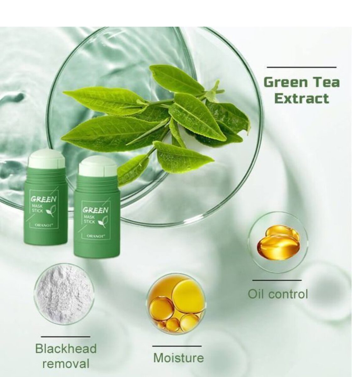 Facialmask black spot and acne