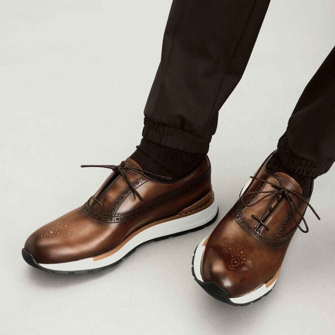 Chaussures Berluti cuir marron