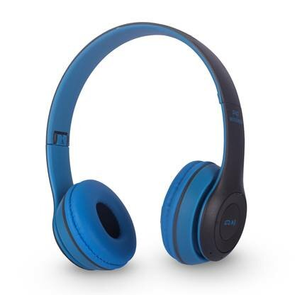 P47 Wireless Bluetooth Headphones blue